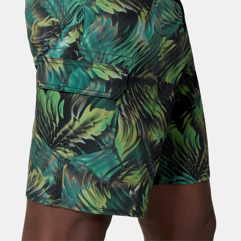 speedo Black Men's Lookout Printed Board Swimming Shorts for Men | Best Price UAE